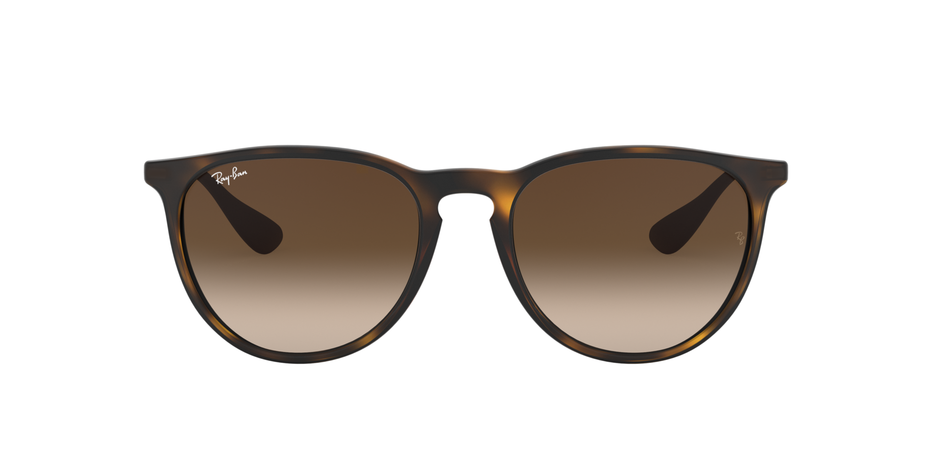 RB4171 Rubber Havana KunststofSunglass Frames van B24, met getinte lenzen