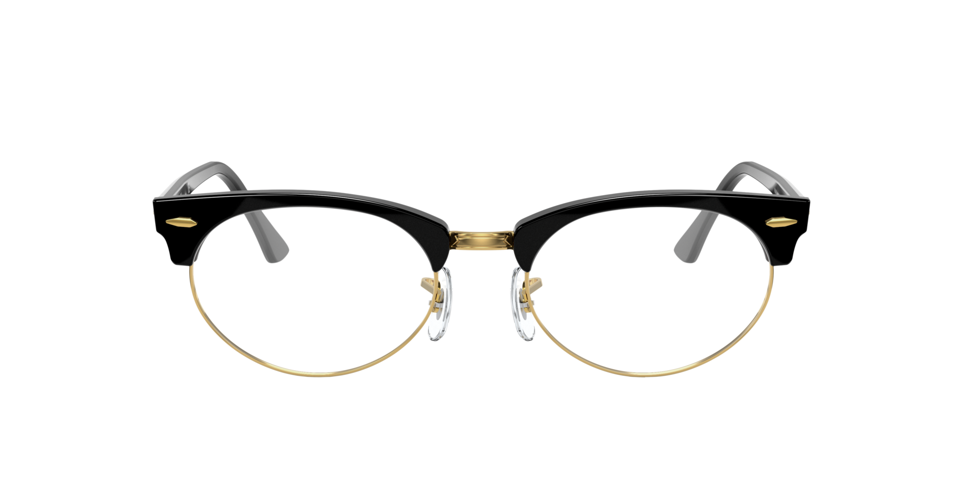 RB3946V Zwart AcetaatEyeglass Frames van B24, Vooraanzicht