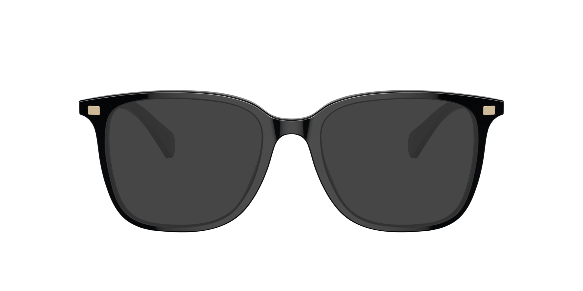 RA7147 Schwarz glänzend AcetatEyeglass Frames von B24, mit getönten Gläsern