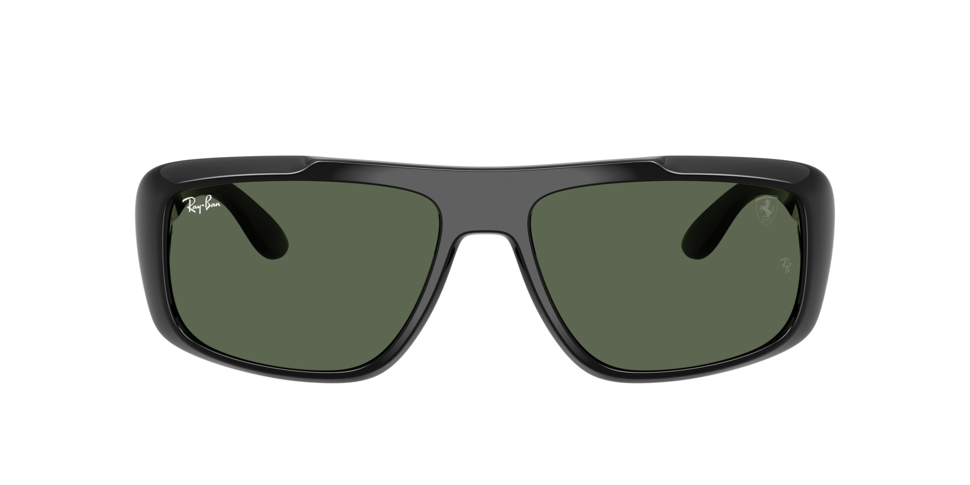 RB4479M Zwart KunststofSunglass Frames van B24, met getinte lenzen