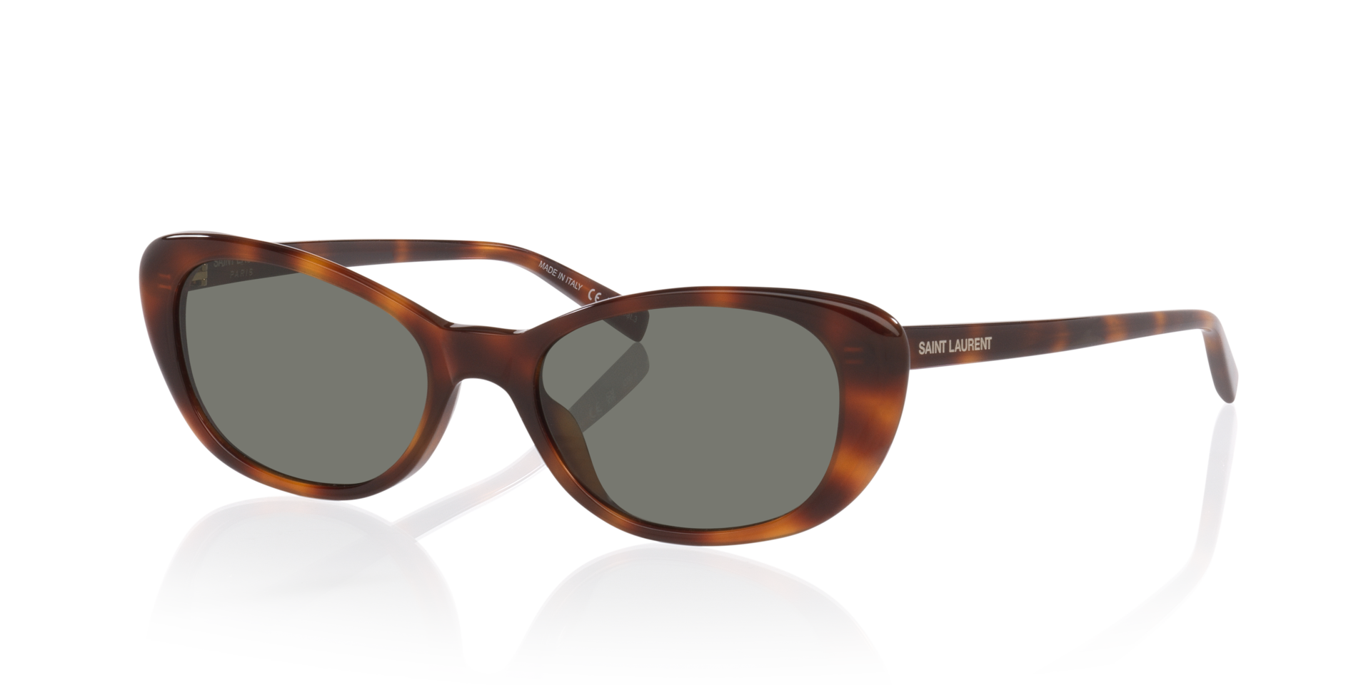 SL822 Tortoise AcetatSunglass Frames von B24, Dreiviertelansicht