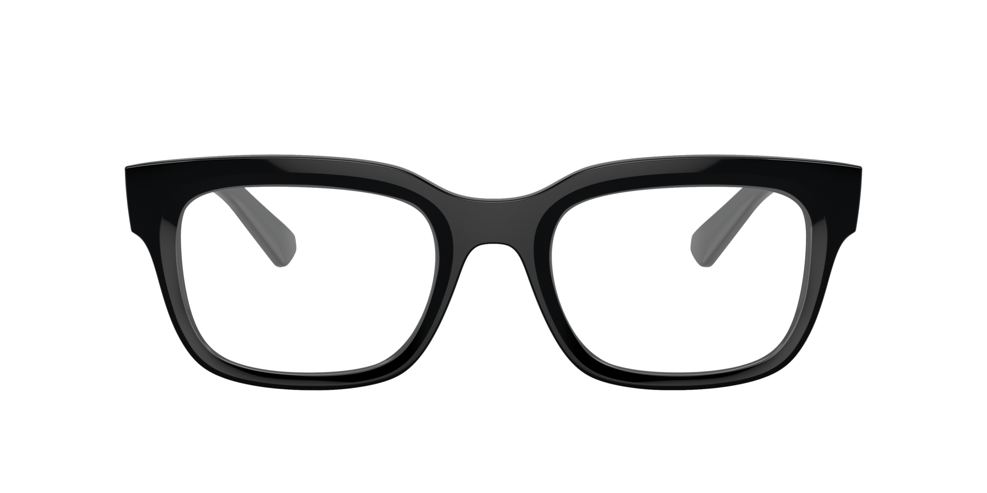 RB7217 Schwarz KunststoffEyeglass Frames von B24, Vorderansicht