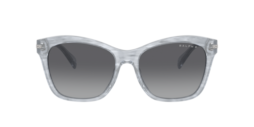 Ralph - RA5310U, Damen, Grau gestreift/Shiny Black/Shiny Dark Havana, Größe: Large