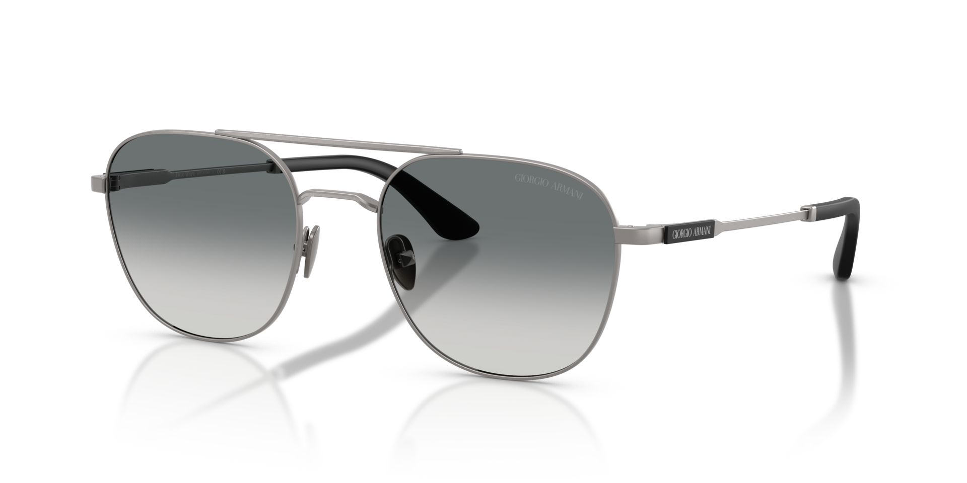 AR6178 Matt Gunmetal MetallSunglass Frames von B24, Dreiviertelansicht