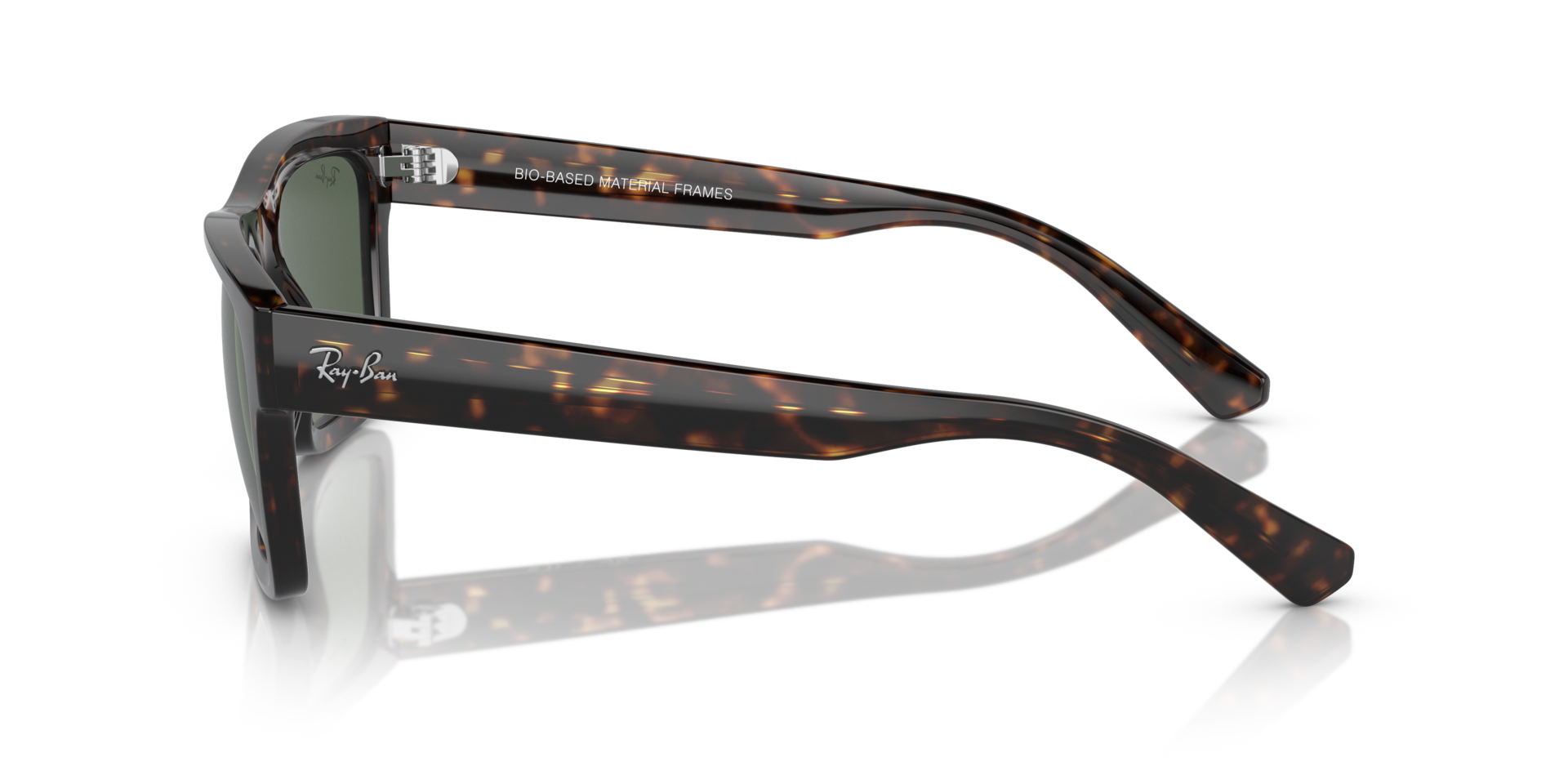 RB4396 Havana KunststofSunglass Frames van B24, Zijaanzicht