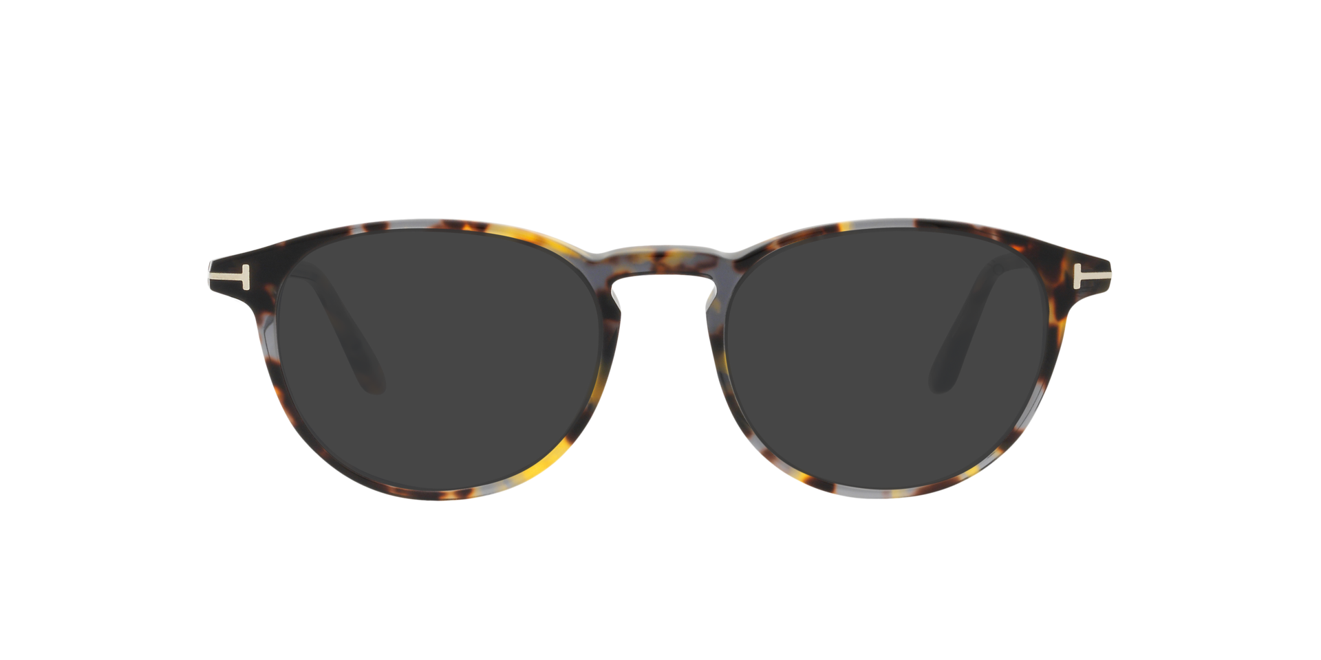 FT5803-B Tortoise AcetaatEyeglass Frames van B24, met getinte lenzen