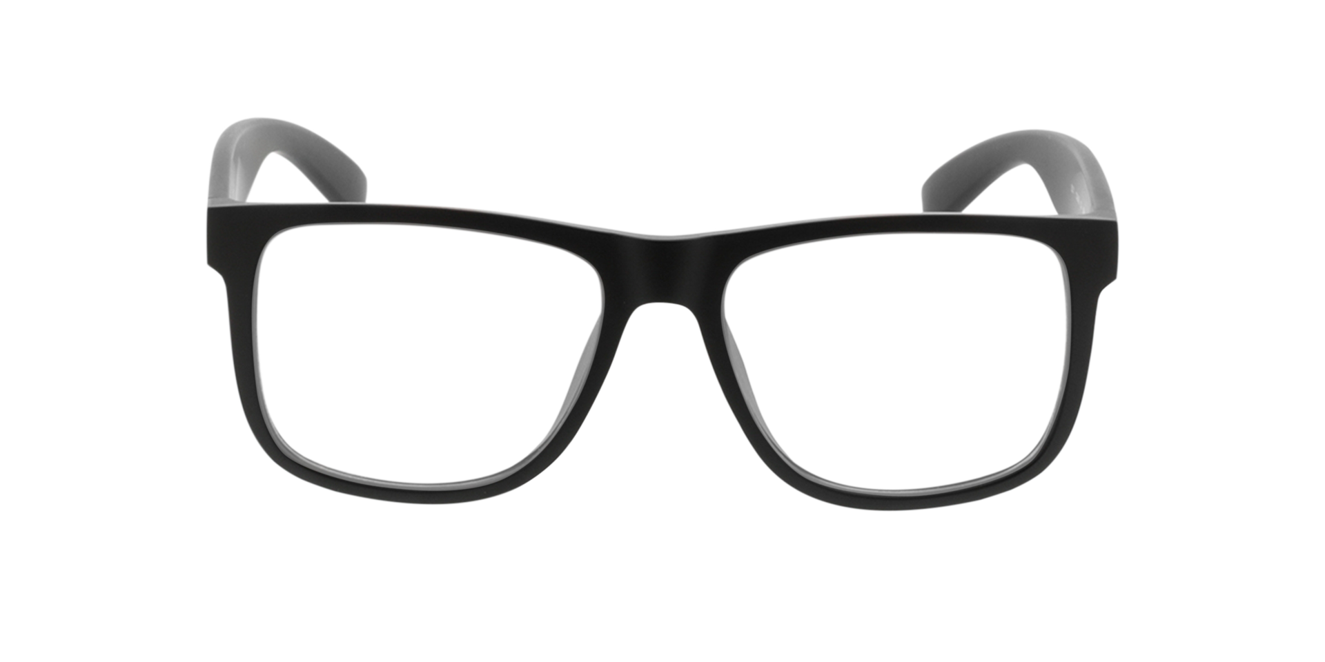New Orleans Matt Schwarz KunststoffEyeglass Frames von B24, Vorderansicht