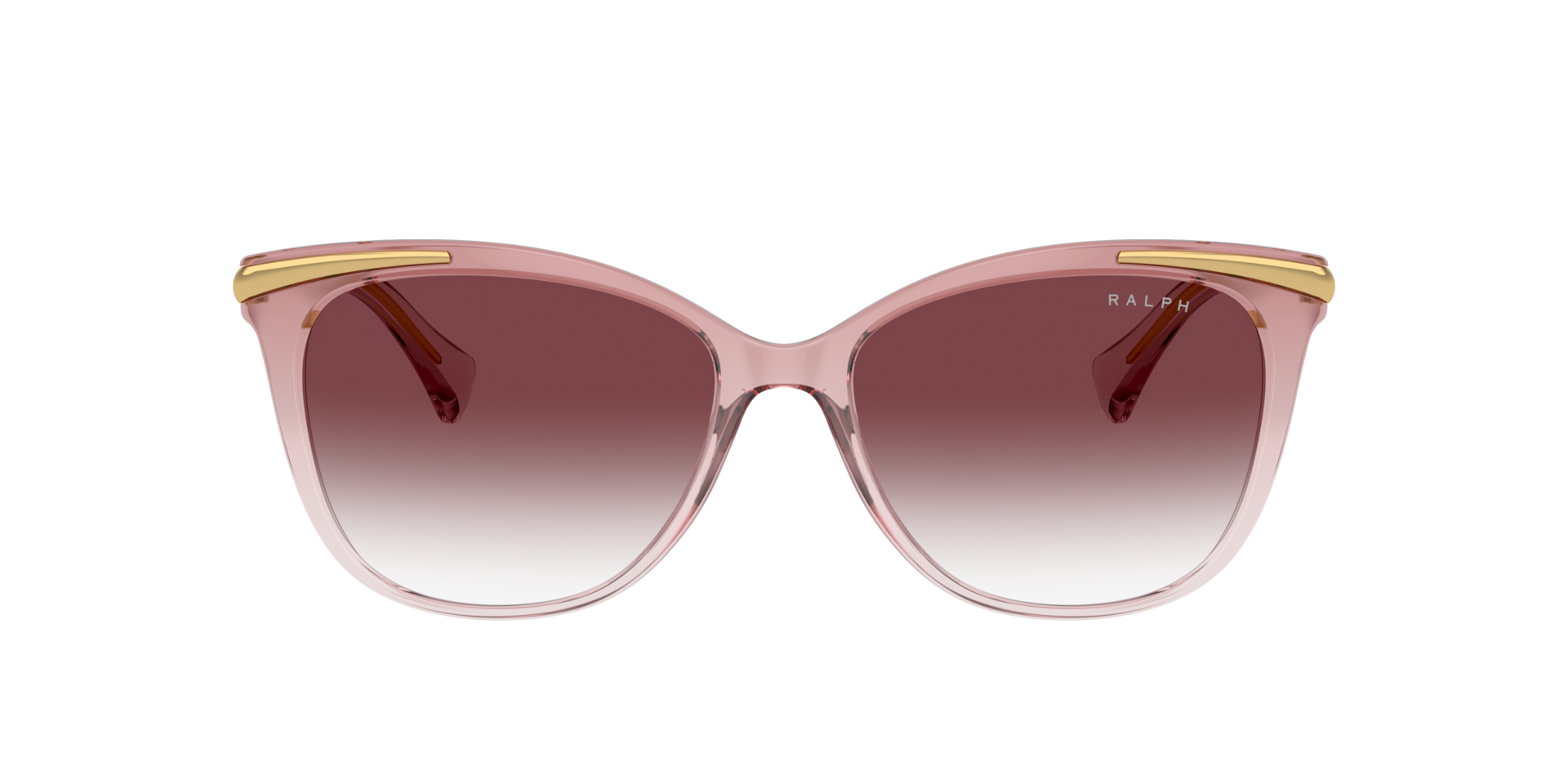 RA5309U Transparent Light Rose KunststofSunglass Frames van B24, met getinte lenzen