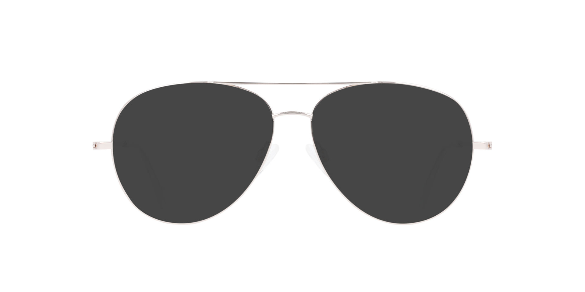Maverick Platinum Silver Titanium TitaanEyeglass Frames van B24, met getinte lenzen