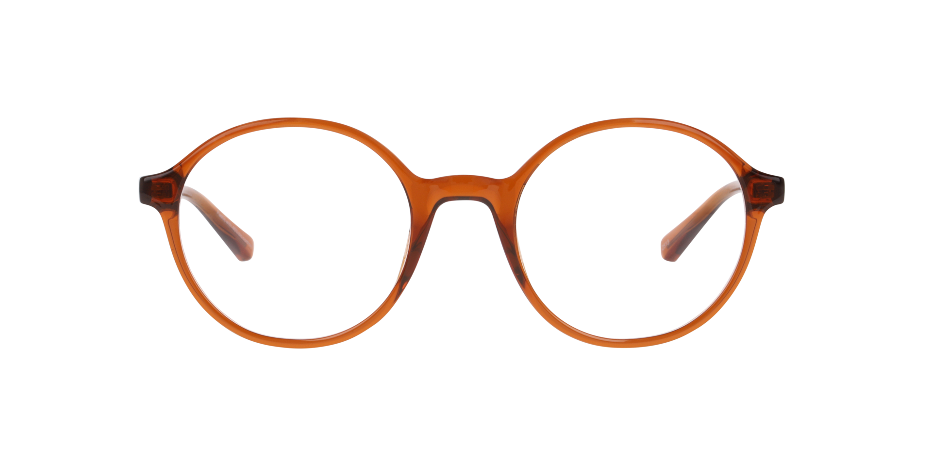 Crystal Orange Brown Rom -  Plastic Brillen