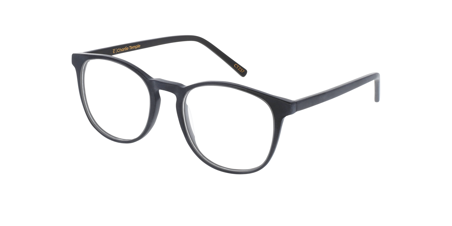Neil Schwarz AcetatEyeglass Frames von B24, Dreiviertelansicht