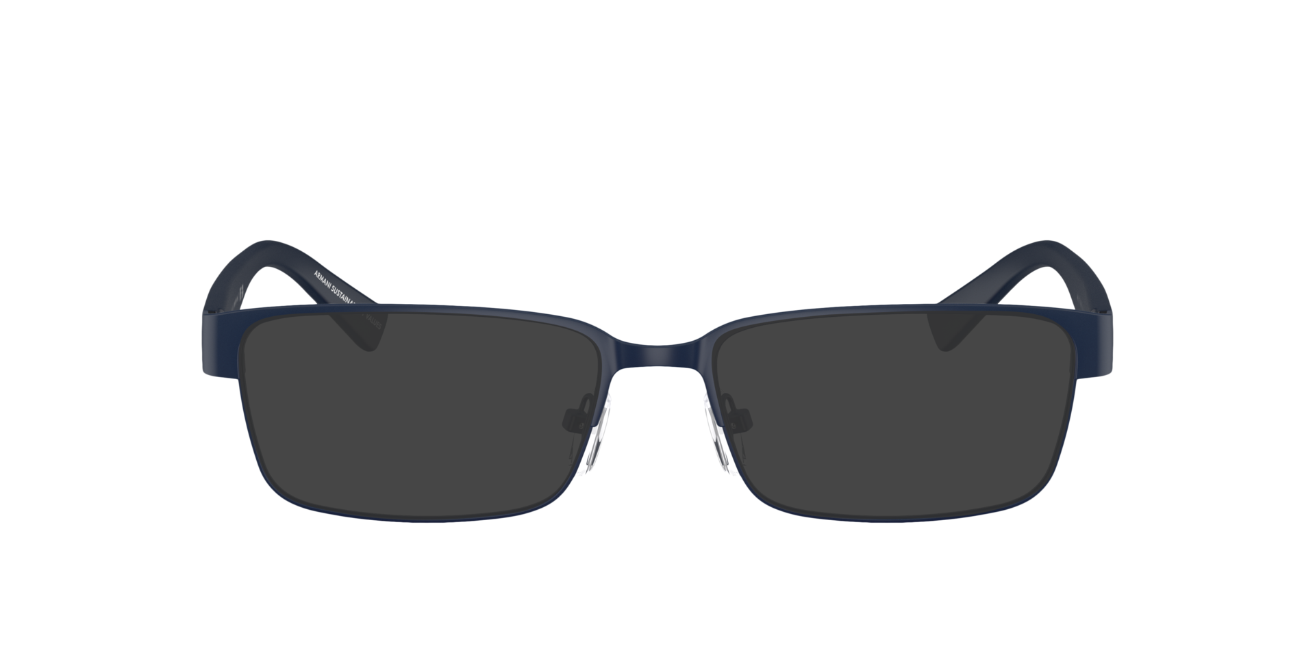 AX1017 Matblauw MetaalEyeglass Frames van B24, met getinte lenzen