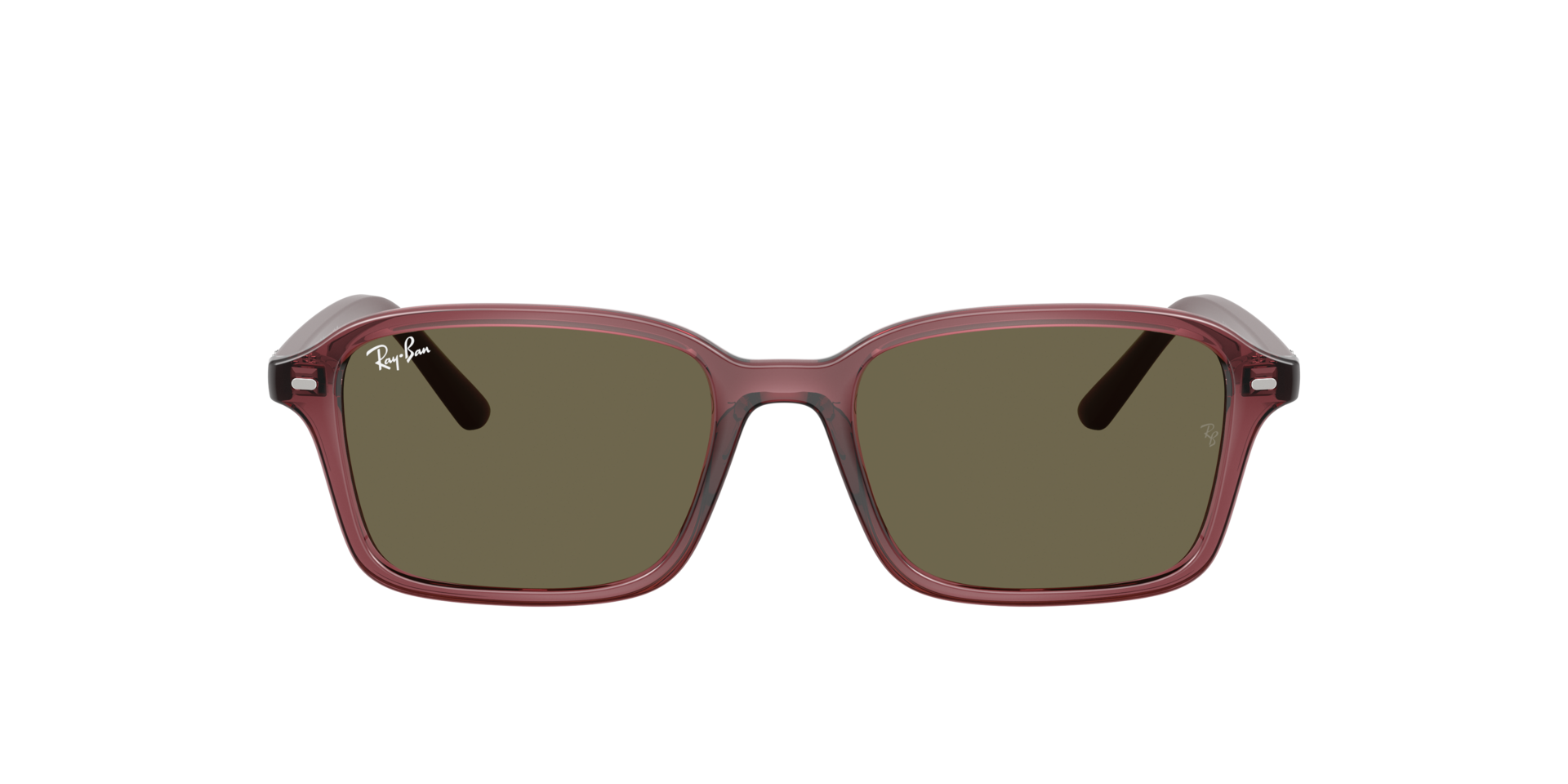 Transparent Dark Violet RB9131S -  Plastic Zonnebrillen