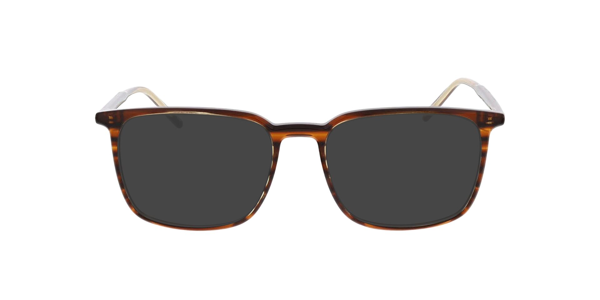 Oakland Bilayer Brown  &  Crystal AcetatEyeglass Frames von B24, mit getönten Gläsern