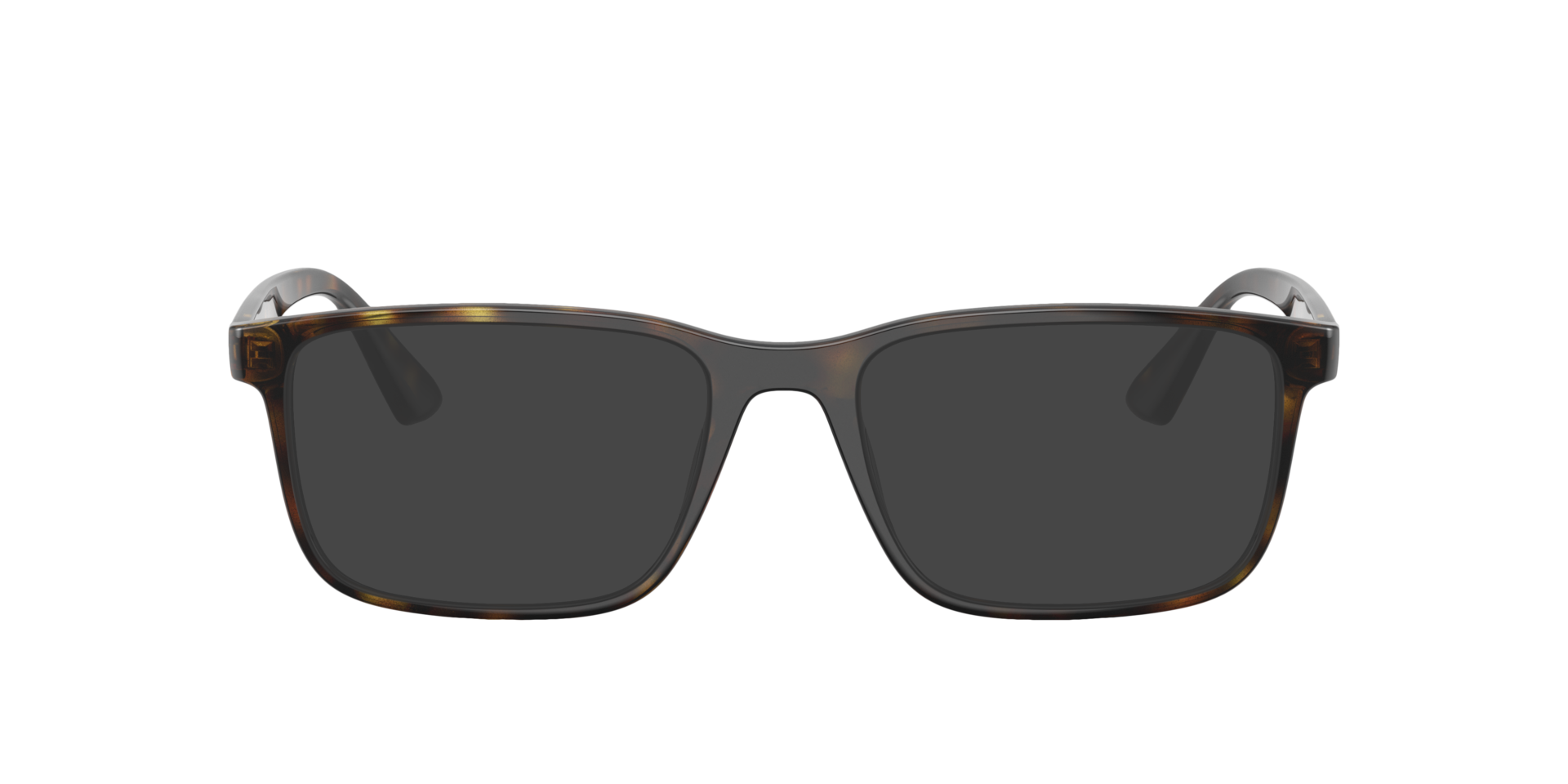 RB7241D Havana KunststofEyeglass Frames van B24, met getinte lenzen