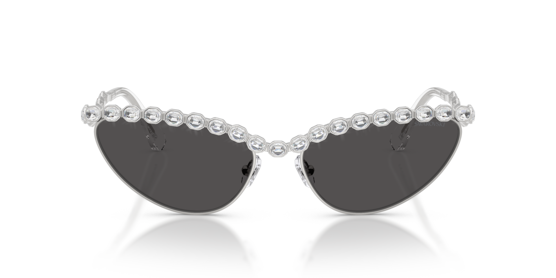 SK7030 Silber MetallSunglass Frames von B24, Vorderansicht