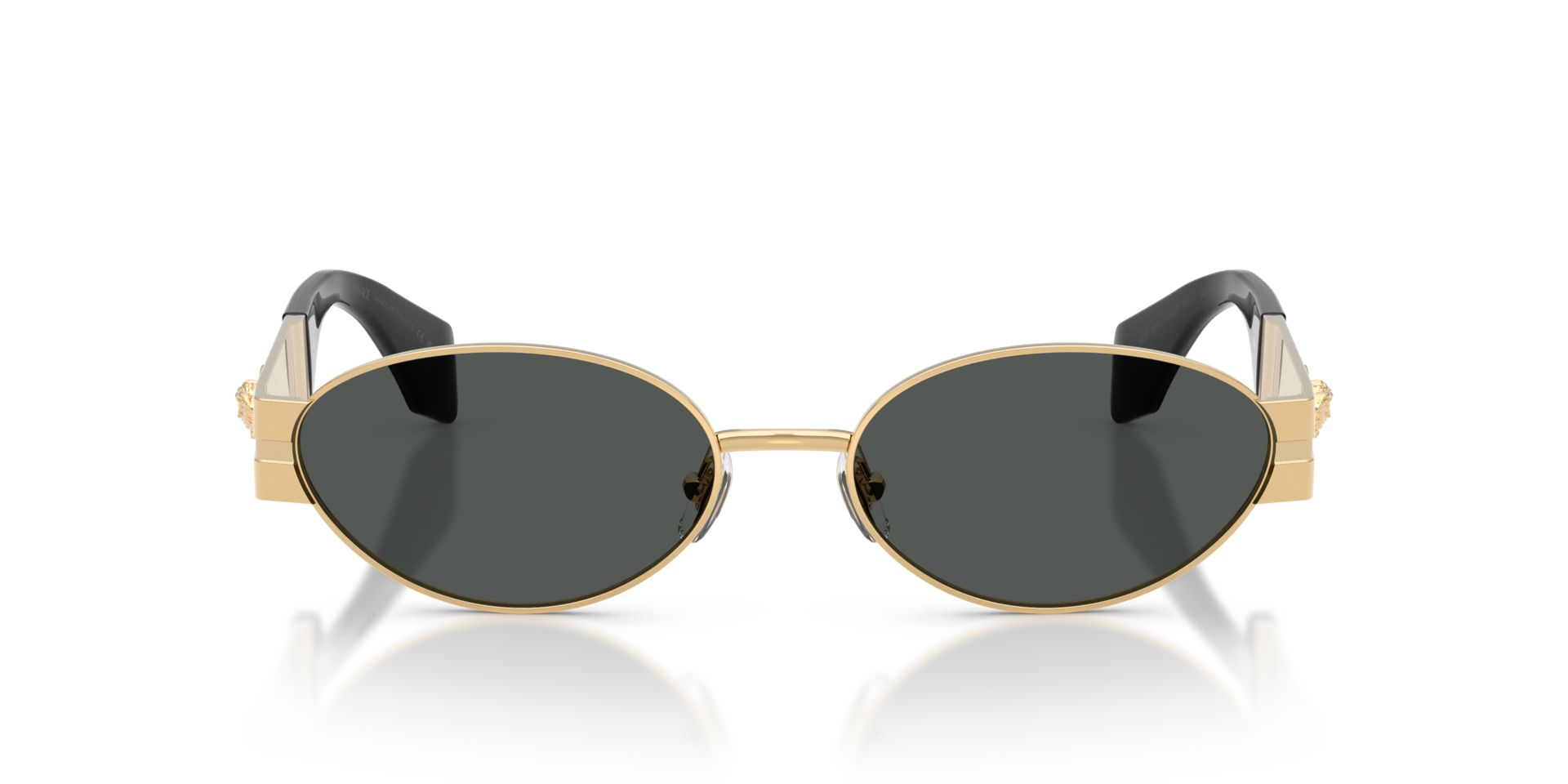 VE2301 Gold Versace MetaalSunglass Frames van B24, Vooraanzicht