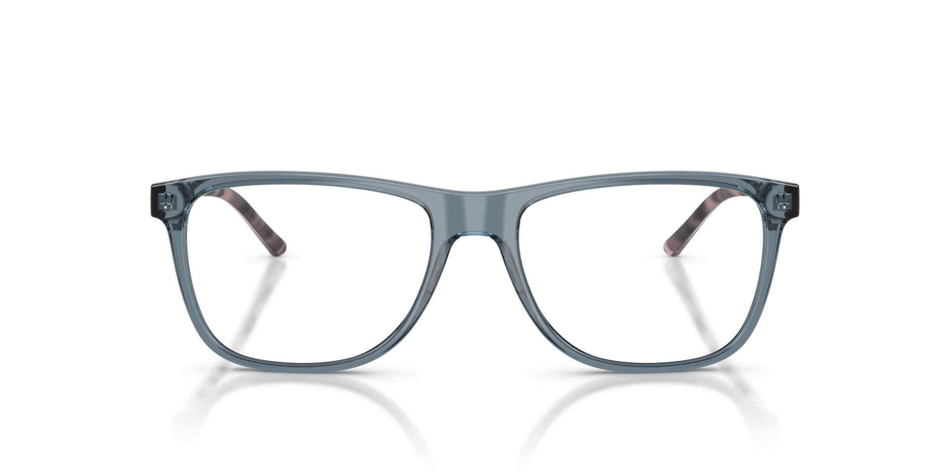 AX3048 Shiny Blue KunststoffEyeglass Frames von B24, Vorderansicht