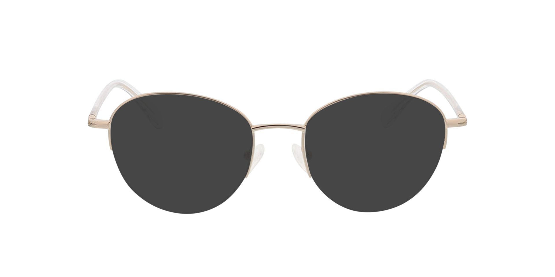 Portland Gold MetallEyeglass Frames von B24, mit getönten Gläsern