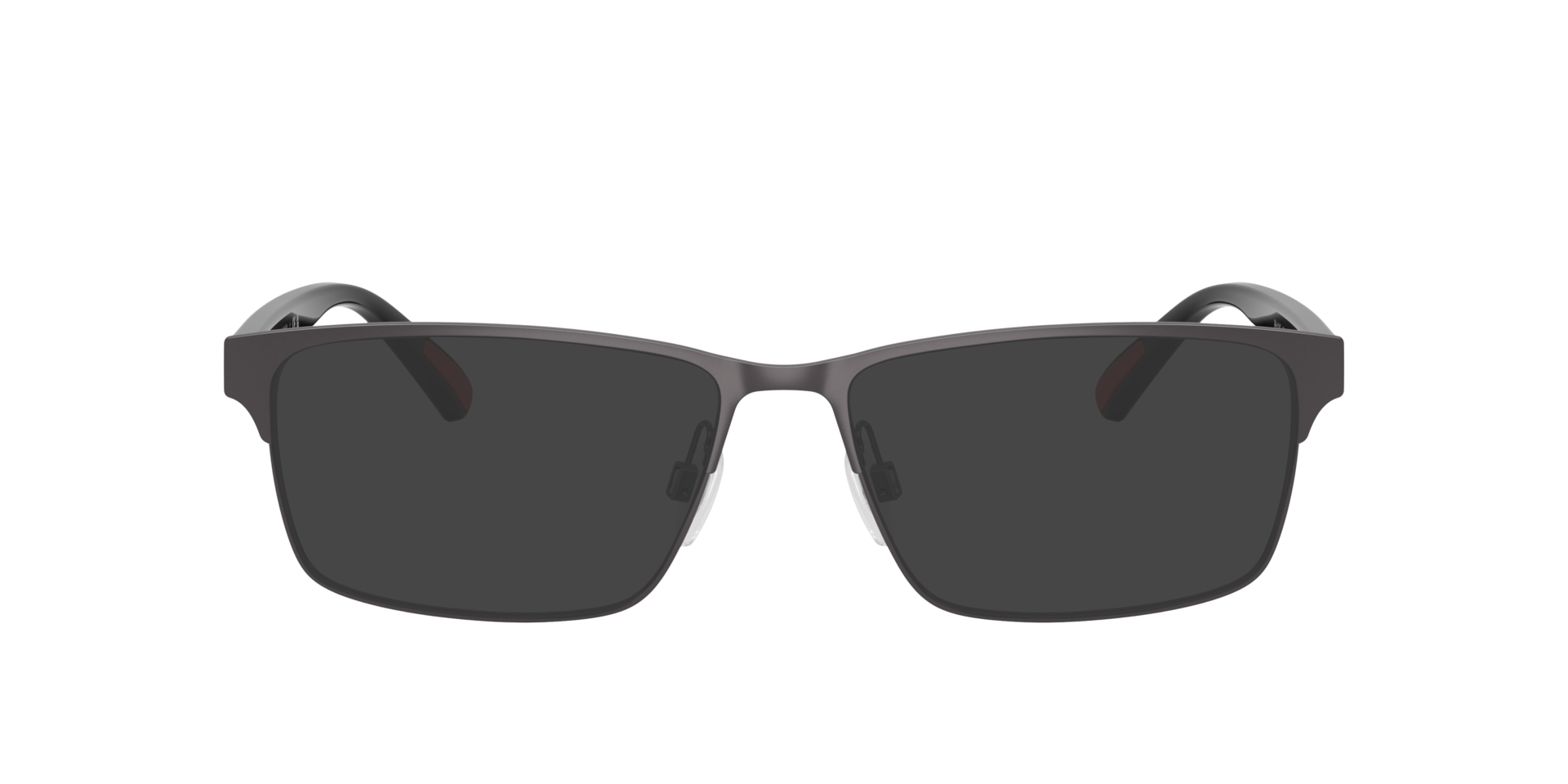 PH1243 Gunmetal dunkel halbglänzend MetallEyeglass Frames von B24, mit getönten Gläsern
