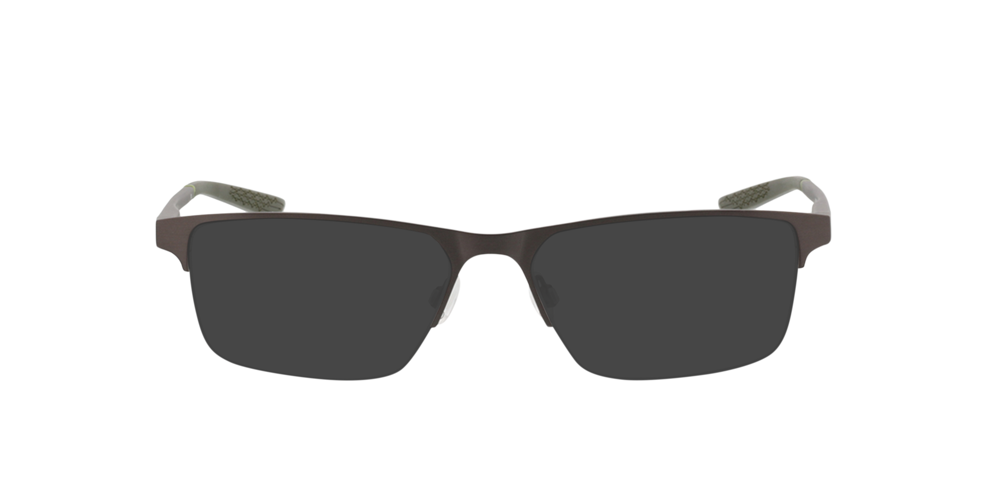 Nike 8045 Zwart MetaalEyeglass Frames van B24, met getinte lenzen