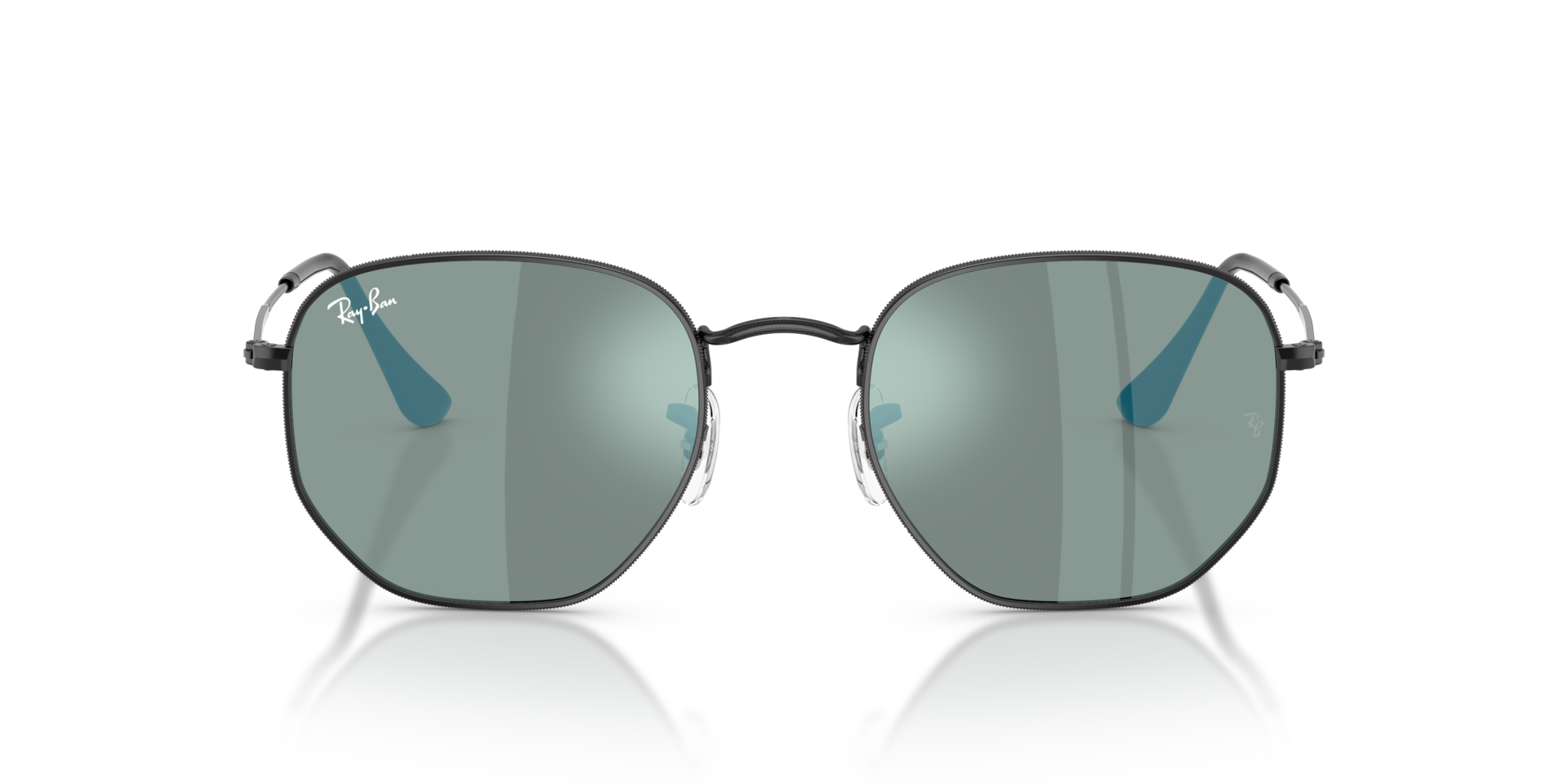 RB3548N Zwart MetaalSunglass Frames van B24, Vooraanzicht