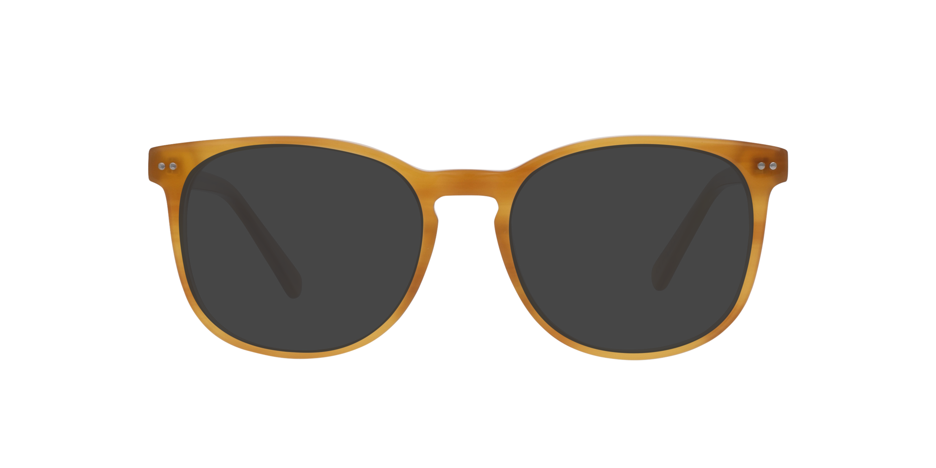 BARRON Garnet Havana AcetatEyeglass Frames von B24, mit getönten Gläsern
