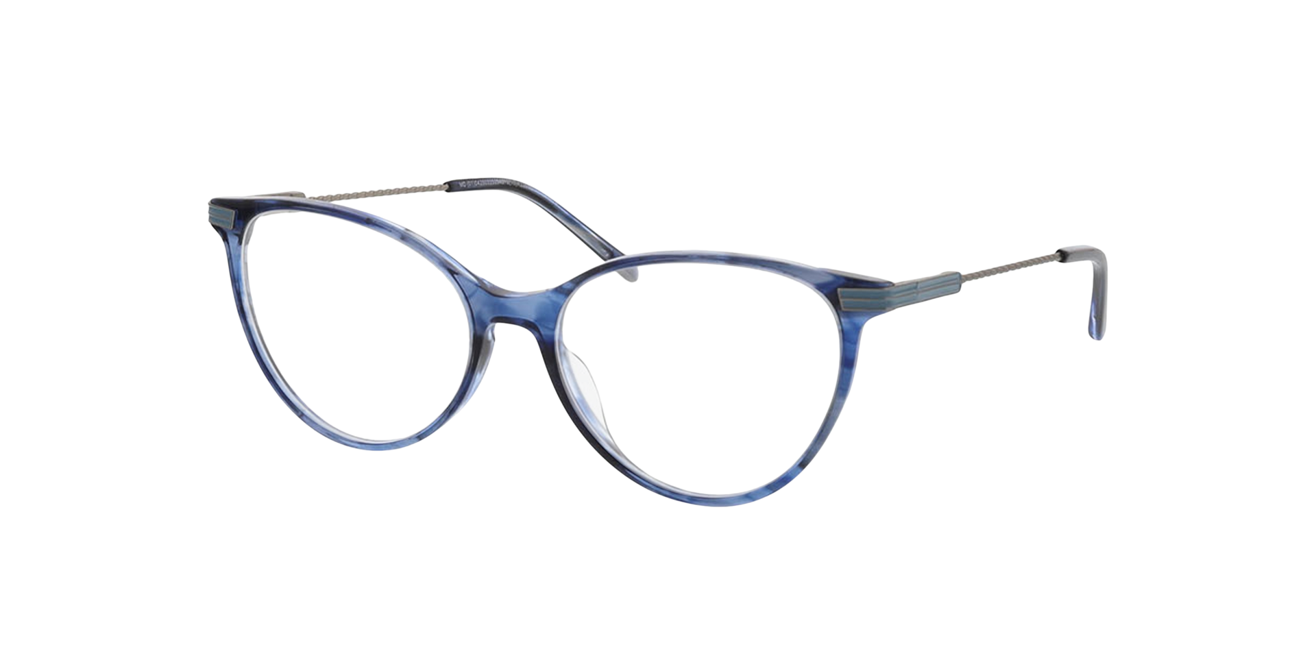 Leona Blau AcetatEyeglass Frames von B24, Dreiviertelansicht