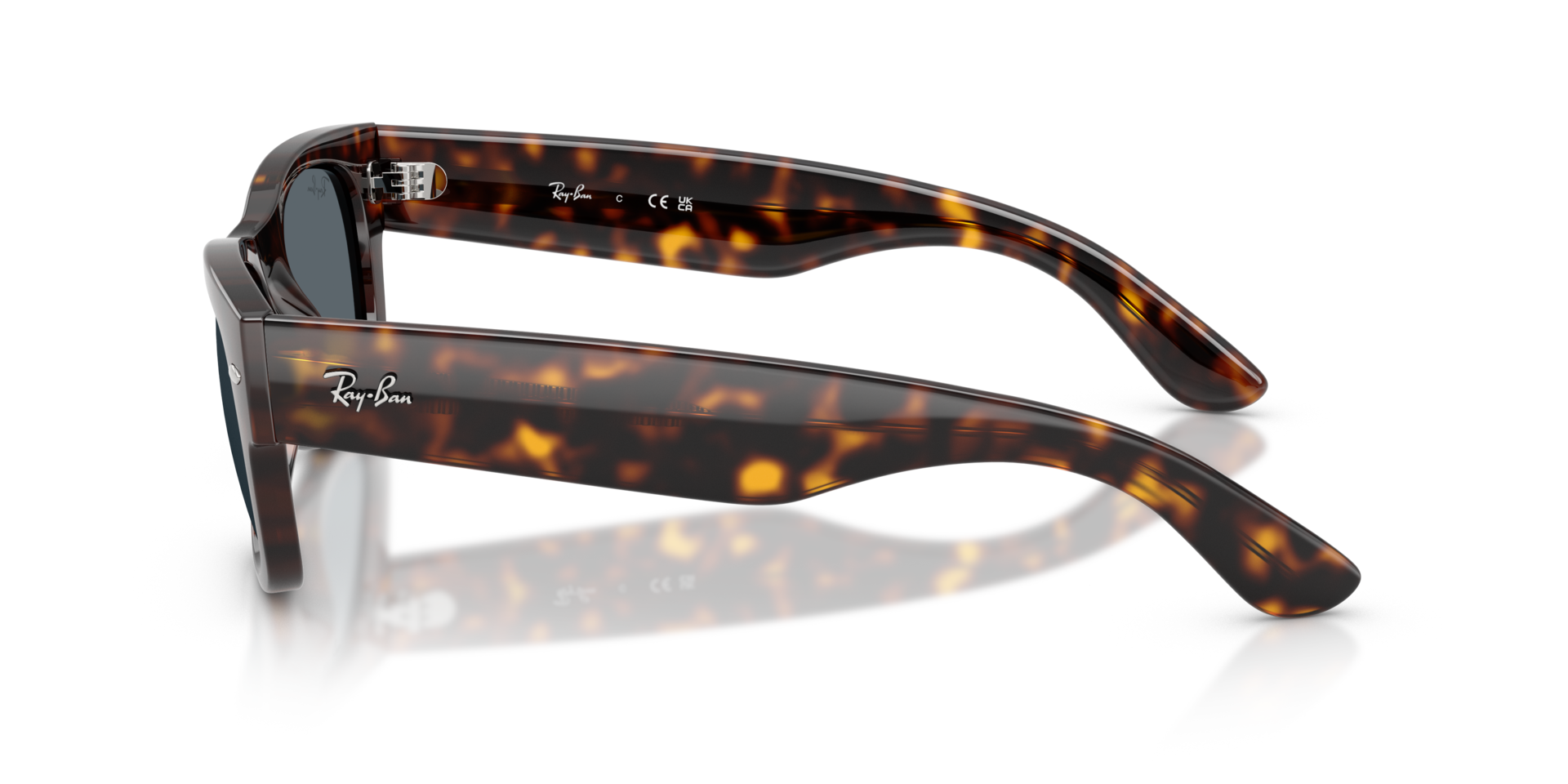 RB0832S Havana KunststofSunglass Frames van B24, Zijaanzicht