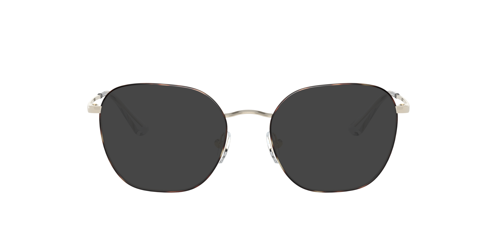 VO4178 Oben Havana & Blassgold MetallEyeglass Frames von B24, mit getönten Gläsern