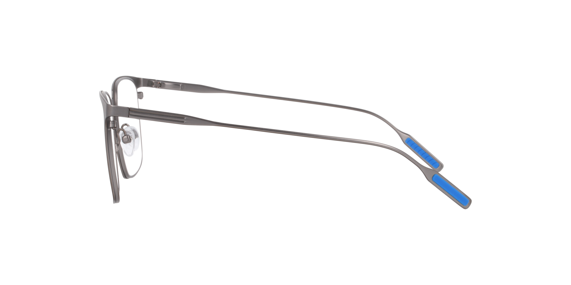 Split Grijs MetaalEyeglass Frames van B24, Zijaanzicht