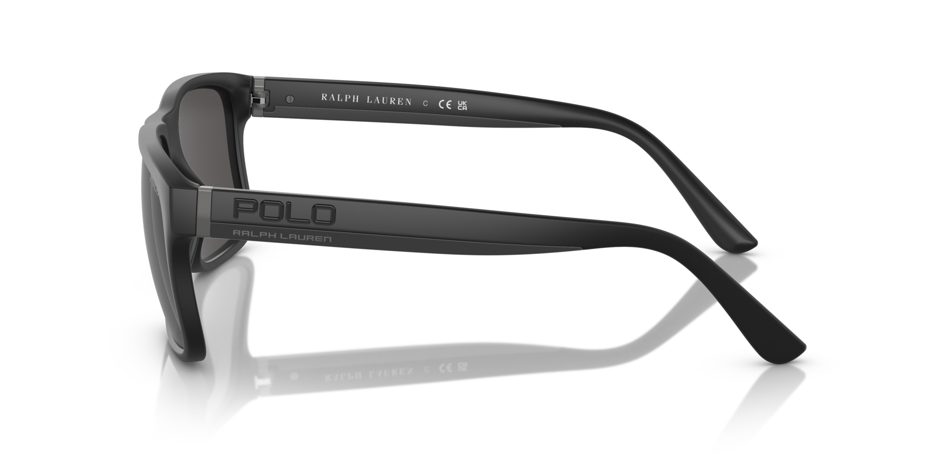 PH4195U Matt Schwarz KunststoffSunglass Frames von B24, Seitenansicht