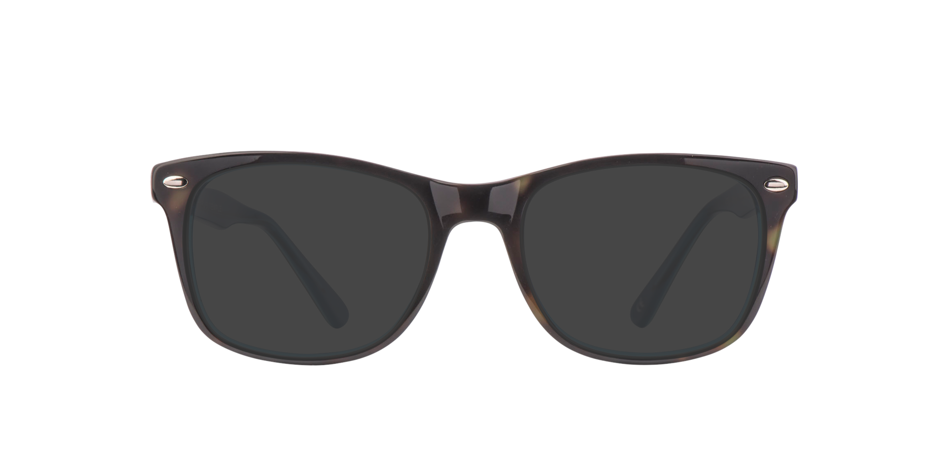 Charlie CT Tortoise & Blue De France AcetatEyeglass Frames von B24, mit getönten Gläsern