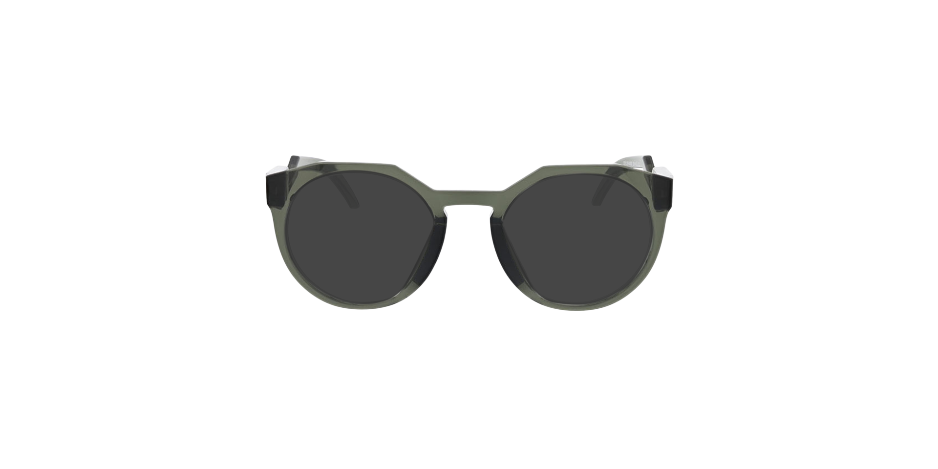 HSTN Olijfgroen Inkt KunststofSunglass Frames van B24, met getinte lenzen