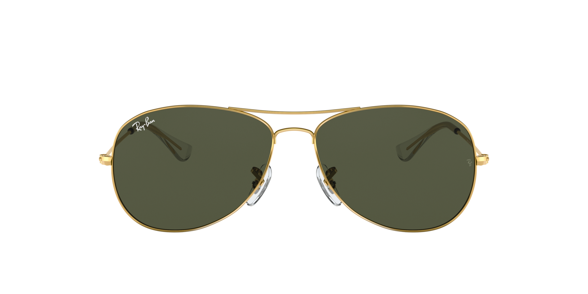 Cockpit Arista Gold MetallSunglass Frames von B24, mit getönten Gläsern