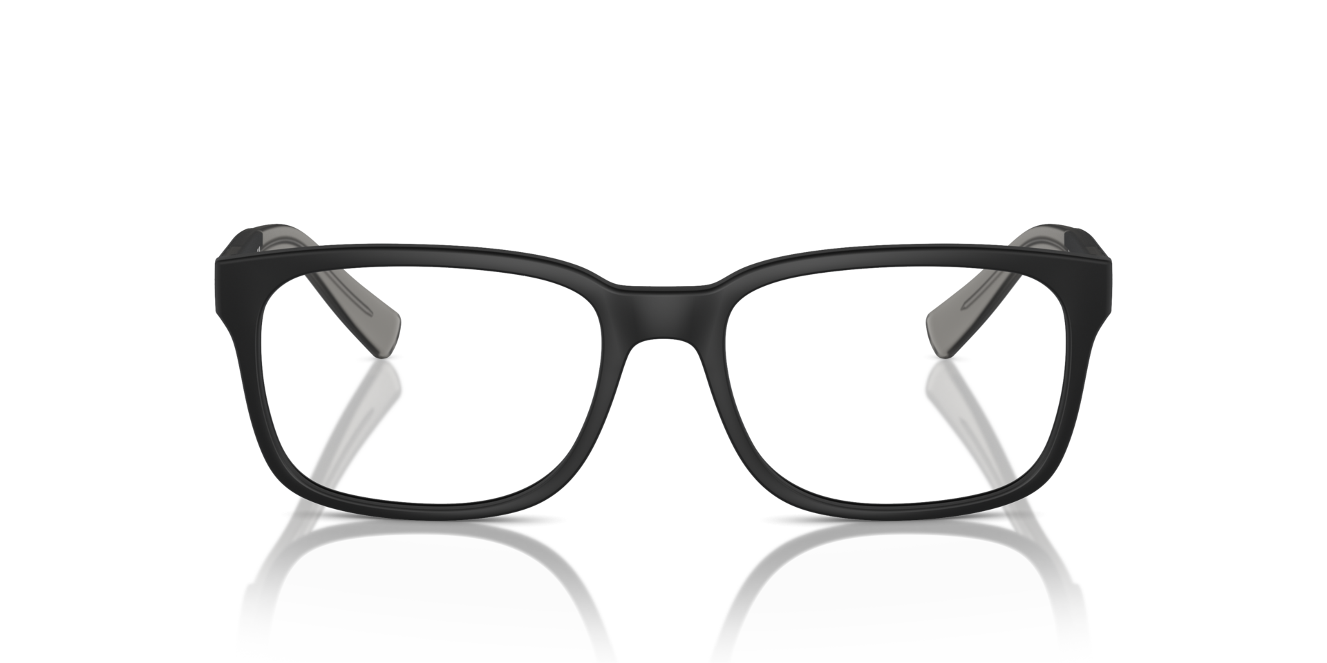 AX3029 Matt Schwarz KunststoffEyeglass Frames von B24, Vorderansicht