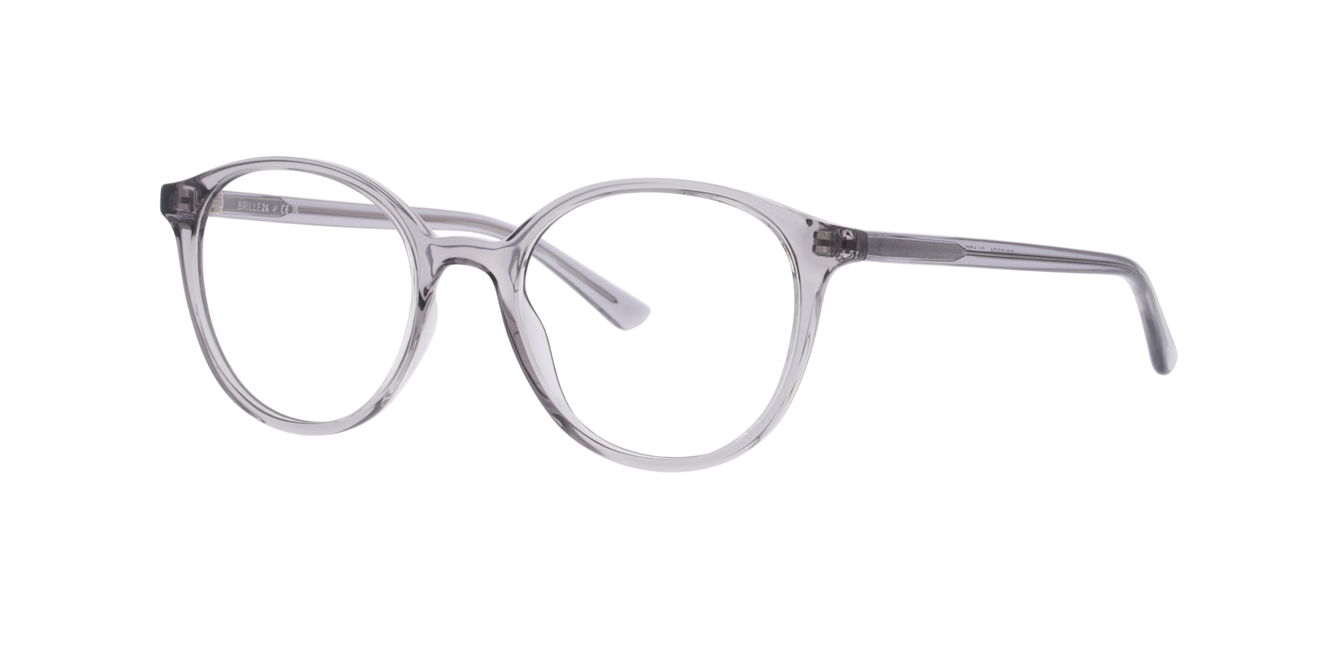 Slate Kristalgrijs KunststofEyeglass Frames van B24, Hoekweergave