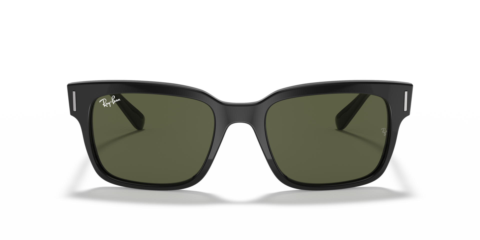 RB2190 Zwart AcetaatSunglass Frames van B24, Vooraanzicht