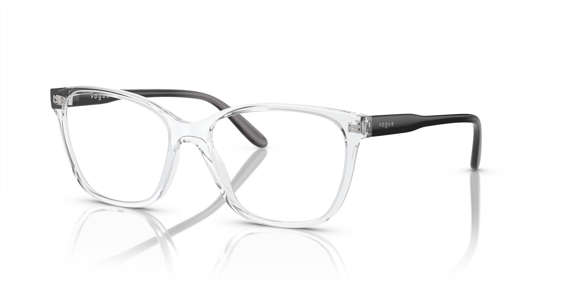 VO5518 Transparent KunststoffEyeglass Frames von B24, Dreiviertelansicht