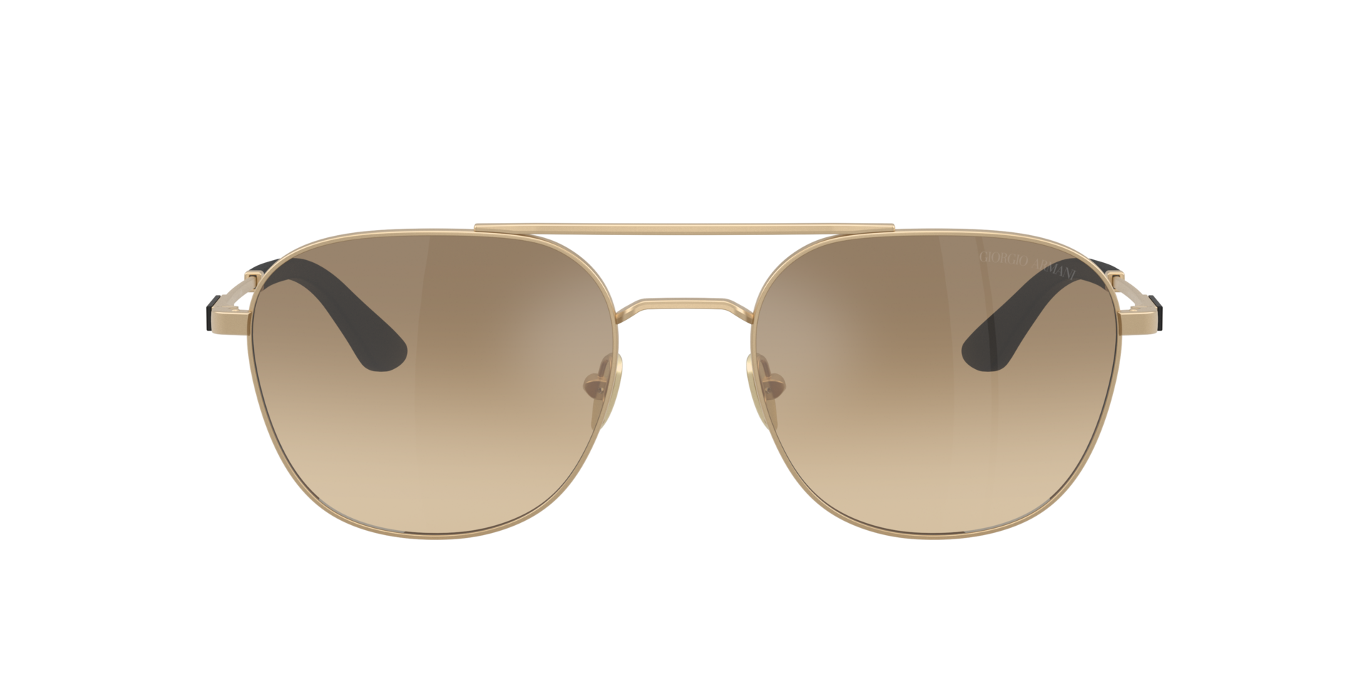 AR6178 Mat lichtgoud MetaalSunglass Frames van B24, met getinte lenzen