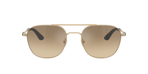 Giorgio Armani - AR6178, Herren, Matt Hellgold/Matte Gunmetal/Matte Pale Gold, Größe: Large