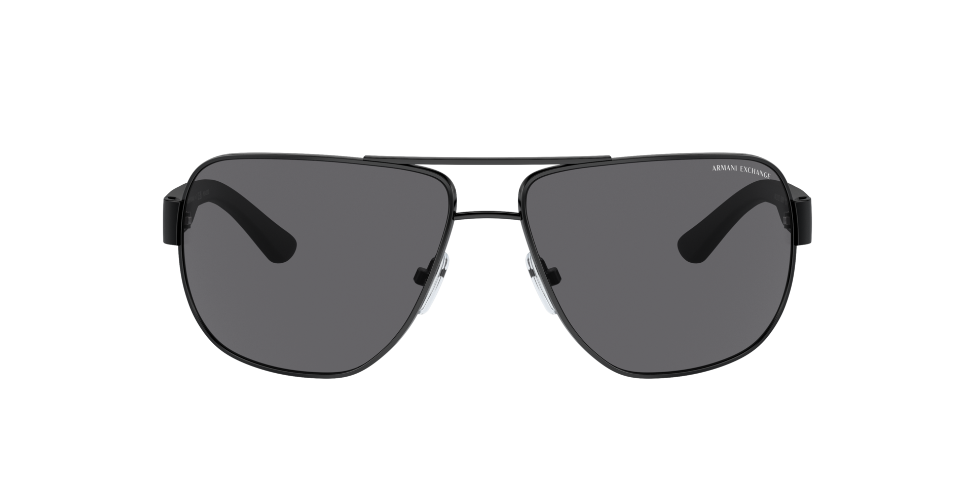 AX2012S Matzwart MetaalSunglass Frames van B24, met getinte lenzen