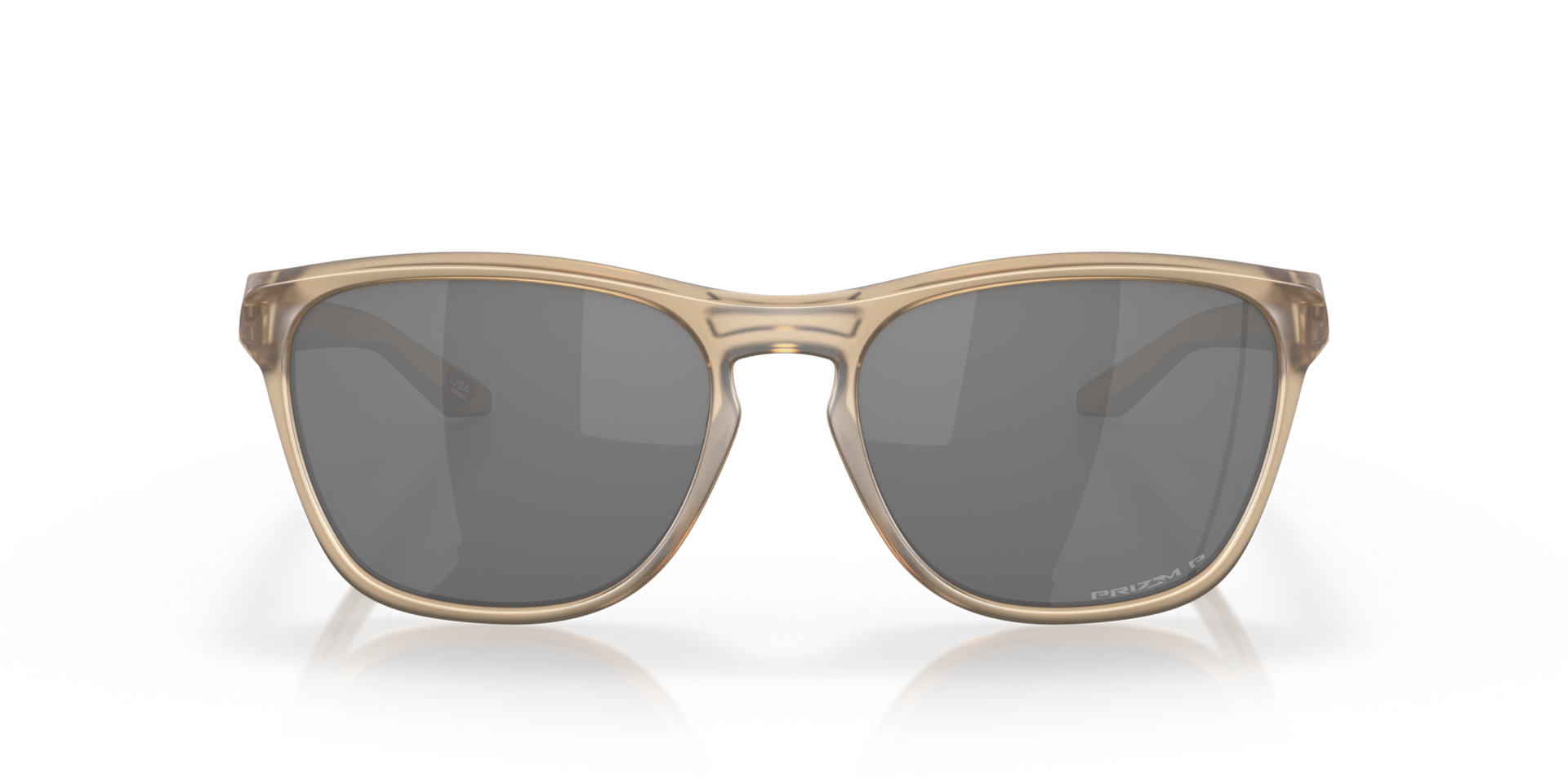 Manorburn Matt Sepia KunststoffSunglass Frames von B24, Vorderansicht