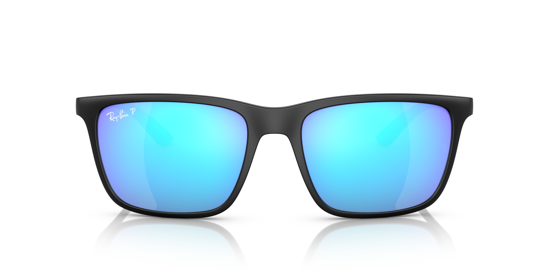 RB4385 Schwarz KunststoffSunglass Frames von B24, Vorderansicht