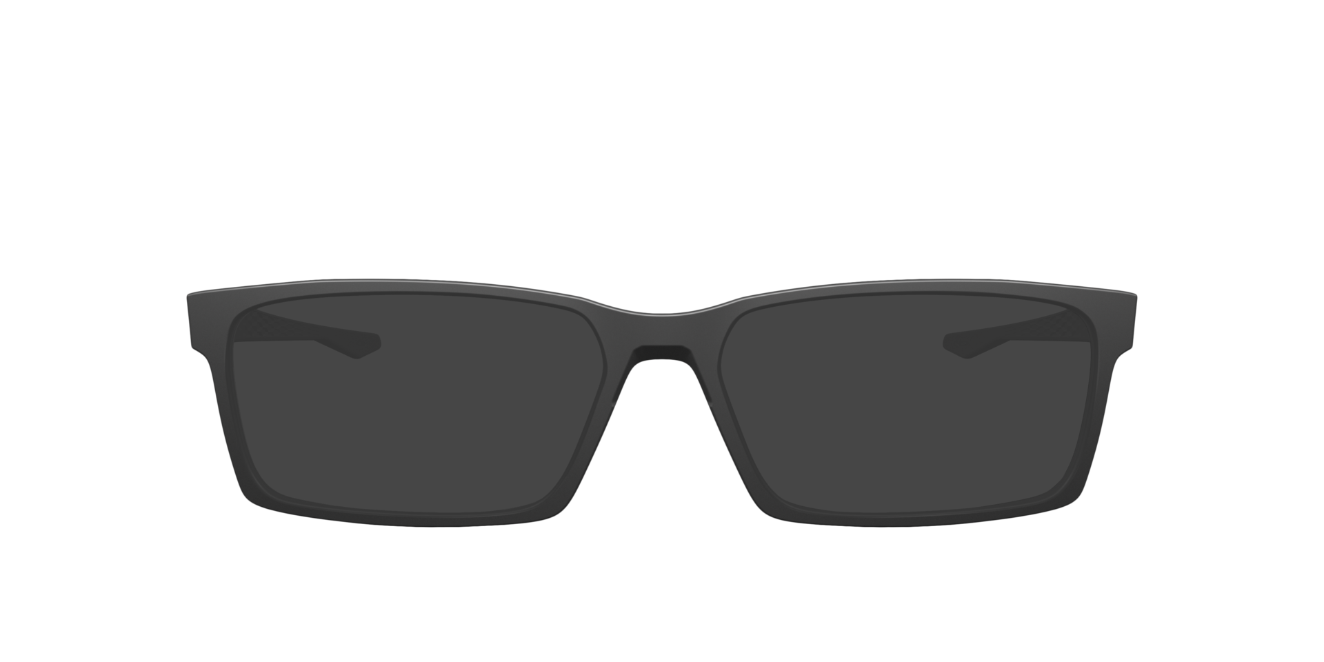 OVERHEAD Schwarz satiniert KunststoffEyeglass Frames von B24, mit getönten Gläsern
