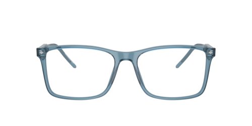 Giorgio Armani - AR7258, Herren, Blau transparent/blue/Transparent Green, Größe: Large