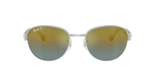 Ray-Ban - RB3766CH, Silber/Black/Silver, Größe: Large
