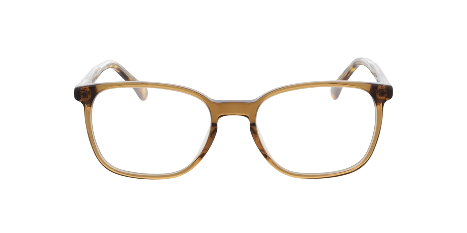Kensington Bruin  &  tweelaags Havana kristal AcetaatEyeglass Frames van B24, Vooraanzicht