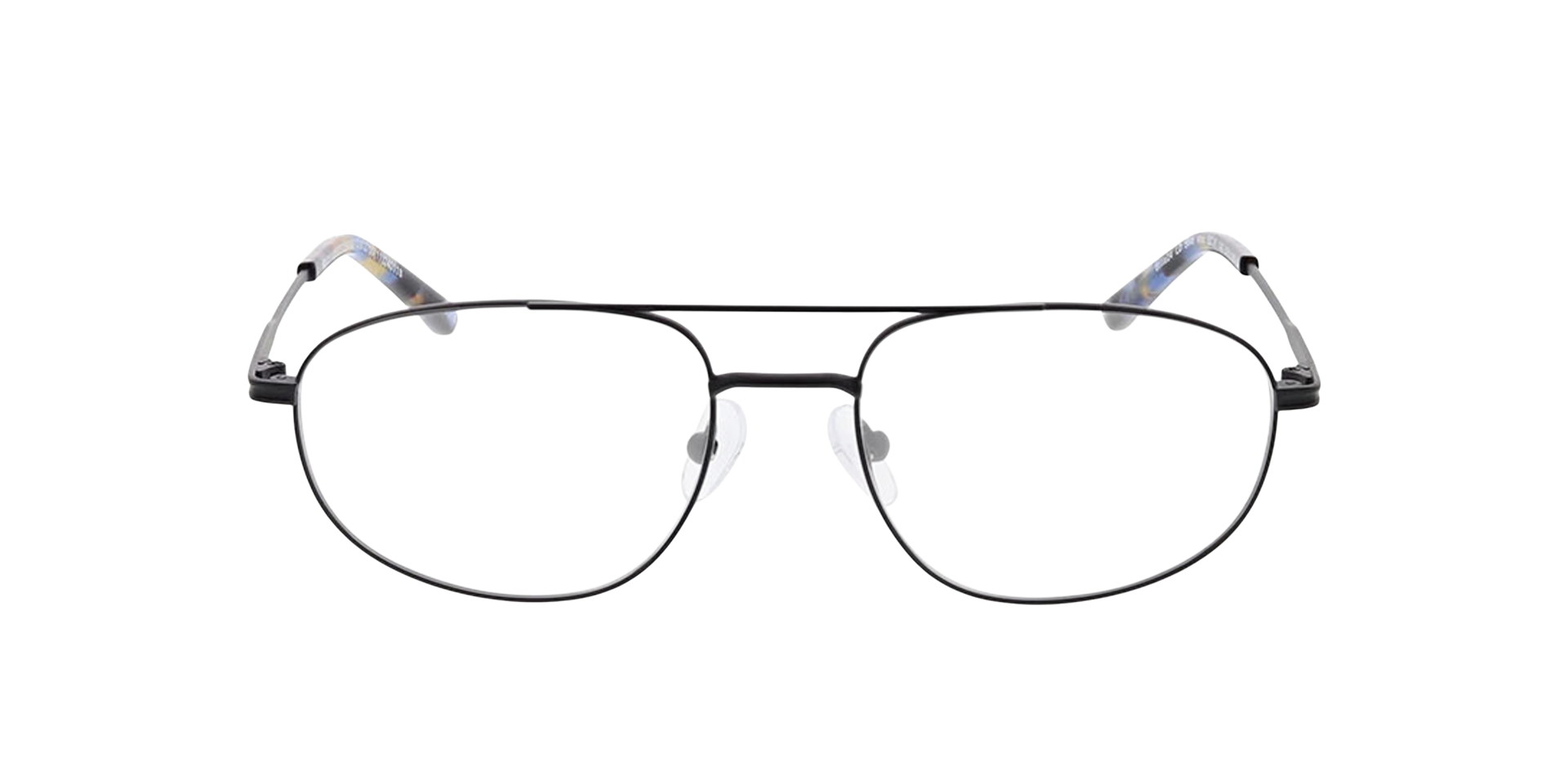 Matt Black / Blue Havana Wien -  Metal Brillen
