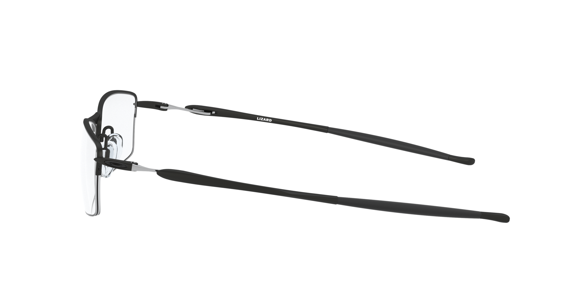 Lizard™ Schwarz satiniert TitanEyeglass Frames von B24, Seitenansicht